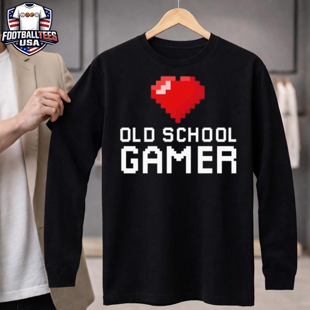 Old School Gamer Unisex Shirt - Image 4