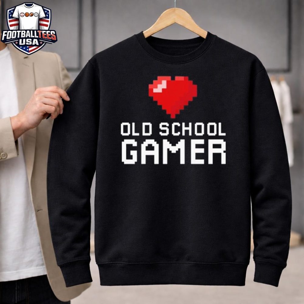 Old School Gamer Unisex Shirt - Image 2