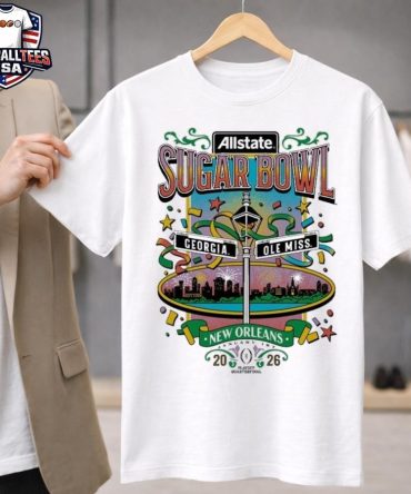Ole Miss Rebels 2026 Allstate Sugar Bowl New Orleans T-Shirt