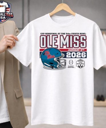 Ole Miss Rebels Cfp Semifinal Double Take 2026 Vrbo Fiesta Bowl Shirt