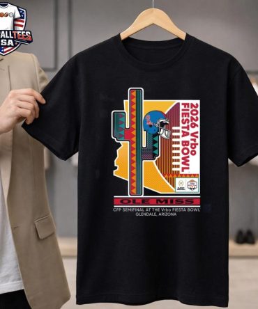 Ole Miss Rebels Cfp Semifinal Prick 6 2026 Vrbo Fiesta Bowl Shirt