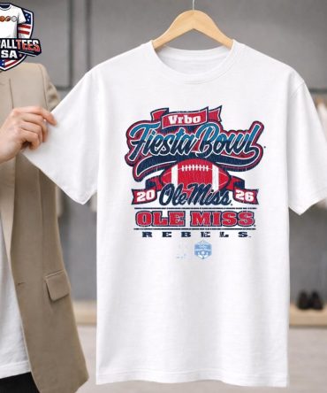 Ole Miss Rebels Cfp Semifinal Scripted 2026 Vrbo Fiesta Bowl Shirt