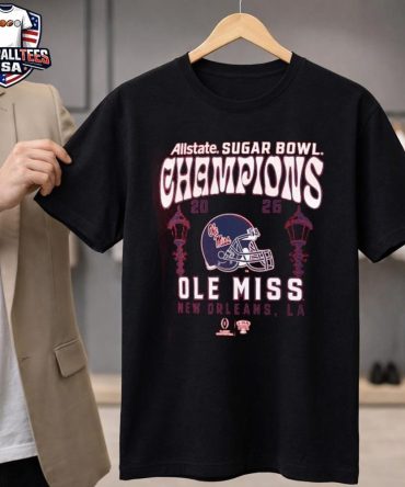 Ole Miss Rebels College Football Playoff 2026 Sugar Bowl Champions Hometown Pride Unisex Shirt