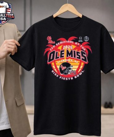 Ole Miss Rebels Football 2026 Fiesta Bowl Bound Unisex Shirt