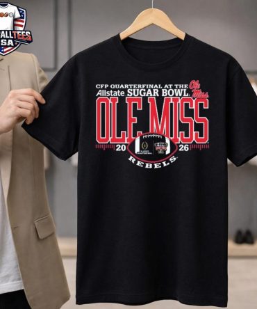 Ole Miss Rebels Football 2026 Sugar Bowl T-Shirt