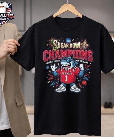 Ole Miss Rebels Sugar Bowl Champions January 1 2026 New Orleans College Football Playoff Quarterfinal Cfp Vintage Unisex Shirt