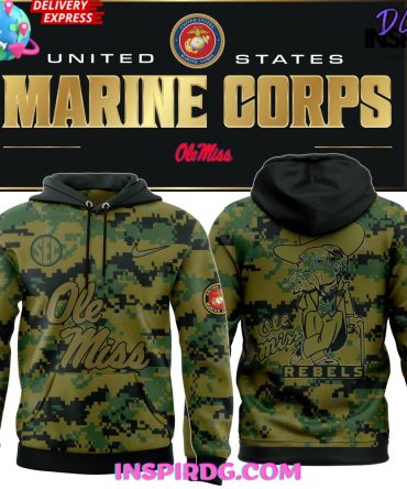Ole Miss United States Marine Corps 2024 Hoodie