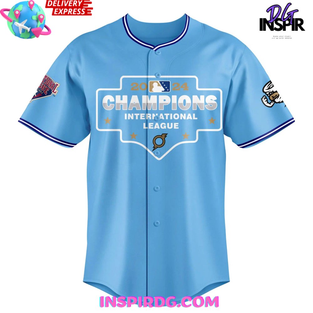 Omaha Storm Chasers International League Championship 2024 Baseball Jersey - Image 2