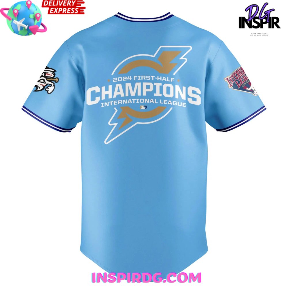 Omaha Storm Chasers International League Championship 2024 Baseball Jersey - Image 3