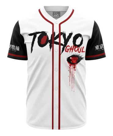 One Eyed Ghoul Tokyo Ghoul Baseball Jersey