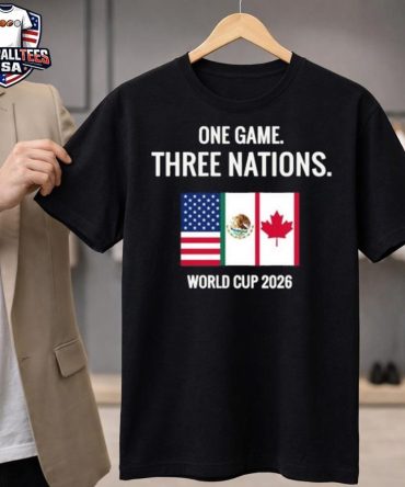 One Game Three Nations World Cup 2026 Shirt