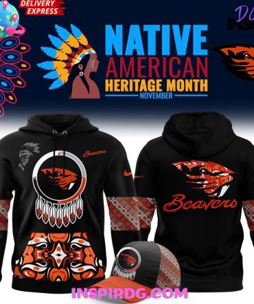 Oregon State Beavers Native American Heritage Month Special Hoodie