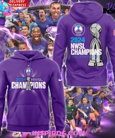 Orlando Pride Nwsl Champions 2024 Purple Hoodie