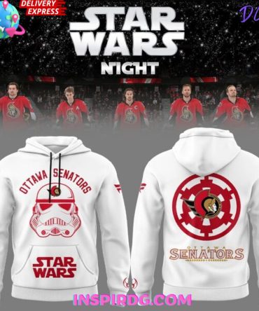 Ottawa Senators Collab Star Wars Limited White Hoodie