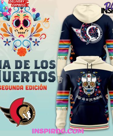 Ottawa Senators Dia De Los Muertos 2024 Hoodie