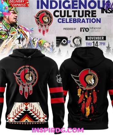 Ottawa Senators Indigenous Culture Celebration 2024 Hoodie