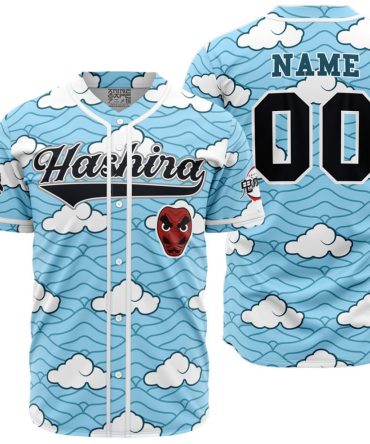 Personalized Hashira Sakonji Urokodaki Demon Slayer Baseball Jersey