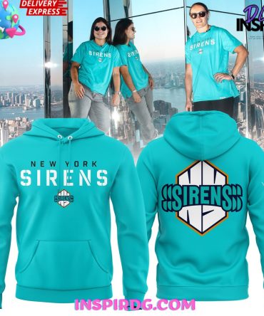Phwl New York Sirens Ride The Wave Special Hoodie
