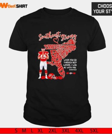 Patrick Mahomes Kansas City Chiefs Praying For Florida Southeast Strong Shirt