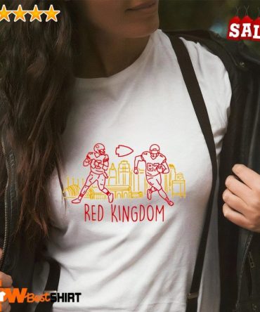 Patrick Mahomes And Travis Kelce Kansas City Chiefs Red Kingdom Shirt