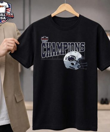 Penn State Nittany Lions Football Are 2025 Bad Boy Mowers Pinstripe Bowl Champions Helmet Unisex Shirt