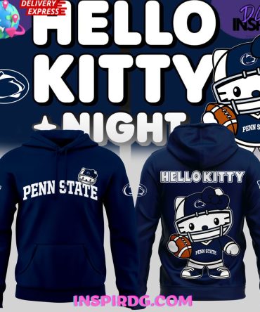 Penn State Nittany Lions X Hello Kitty Night Performance Hoodie