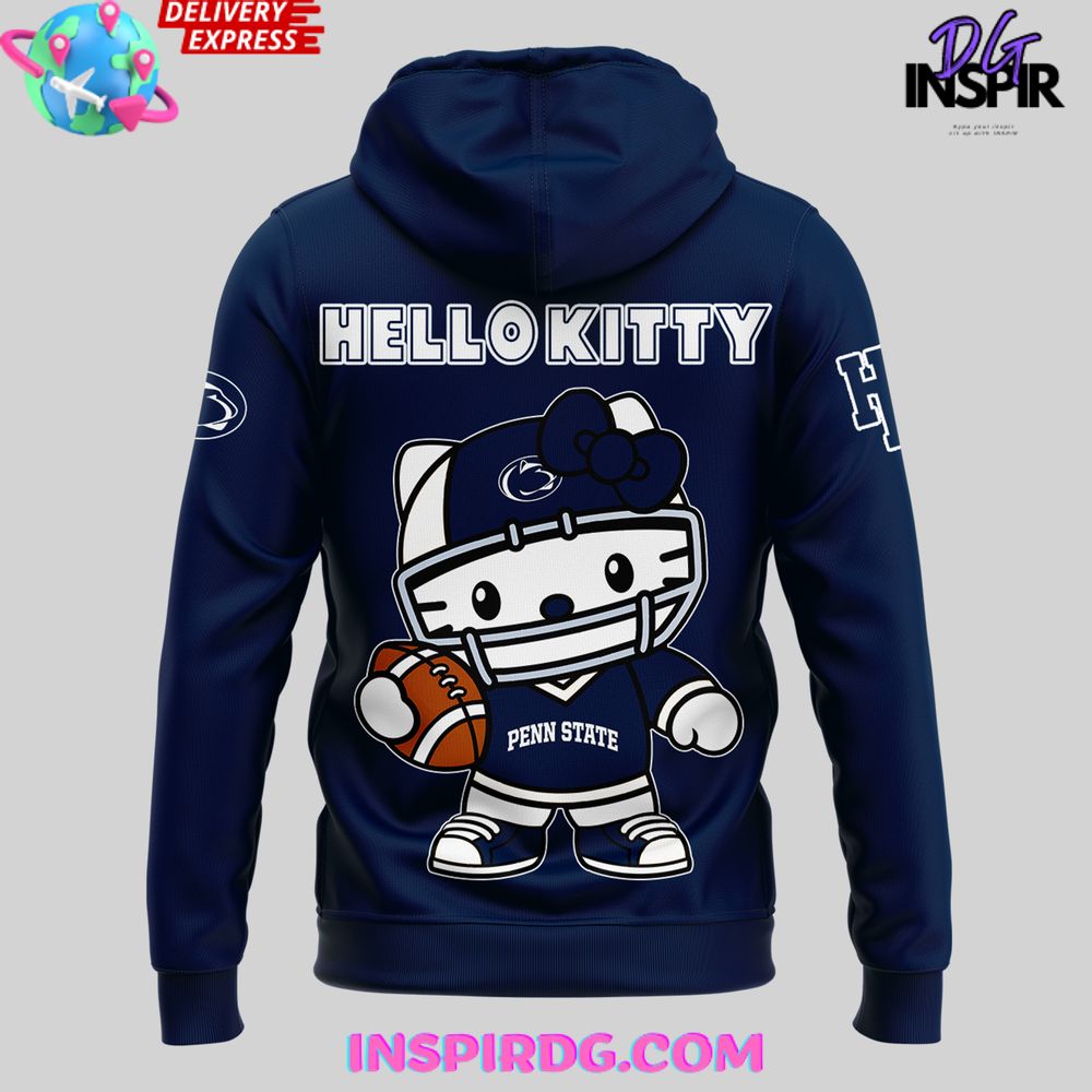 Penn State Nittany Lions X Hello Kitty Night Performance Hoodie - Image 3