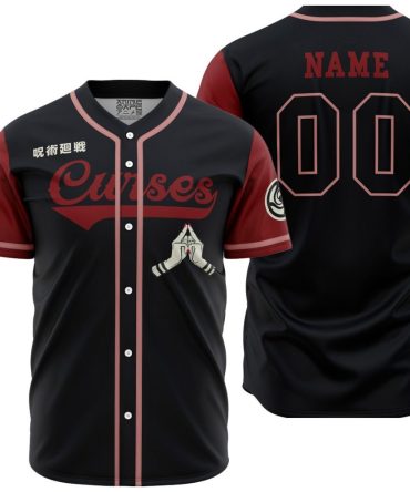 Personalized Curses Sukuna Jujutsu Kaisen Baseball Jersey