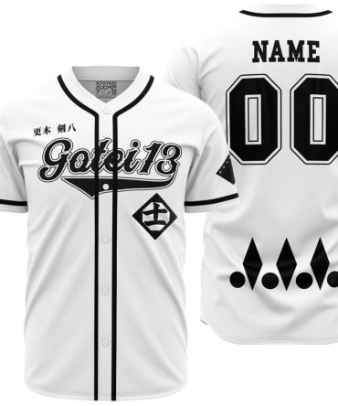 Personalized Gotei 13 Kenny Bleach Baseball Jersey
