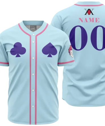 Personalized Hypnotic Eye Hisoka Hunter X Hunter Baseball Jersey