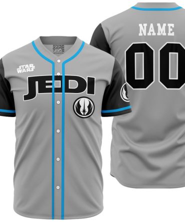 Personalized Jedi Skywalker Star Wars Baseball Jersey