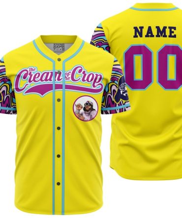 Personalized Macho Man The Cream Of The Crop Baseball Jersey