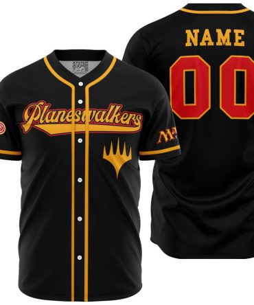Personalized Planeswalkers Magic The Gathering Baseball Jersey