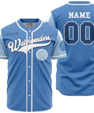 Personalized Waterbenders Avatar The Last Airbender Baseball Jersey