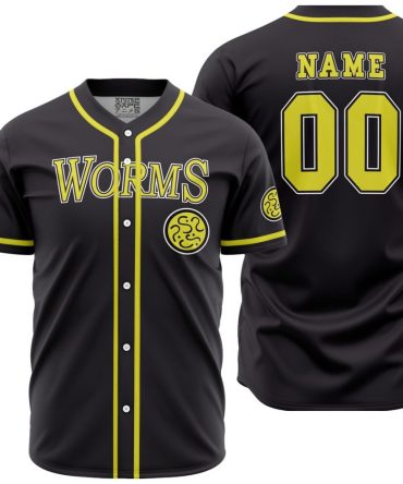 Personalized Worms Dorohedoro Baseball Jersey