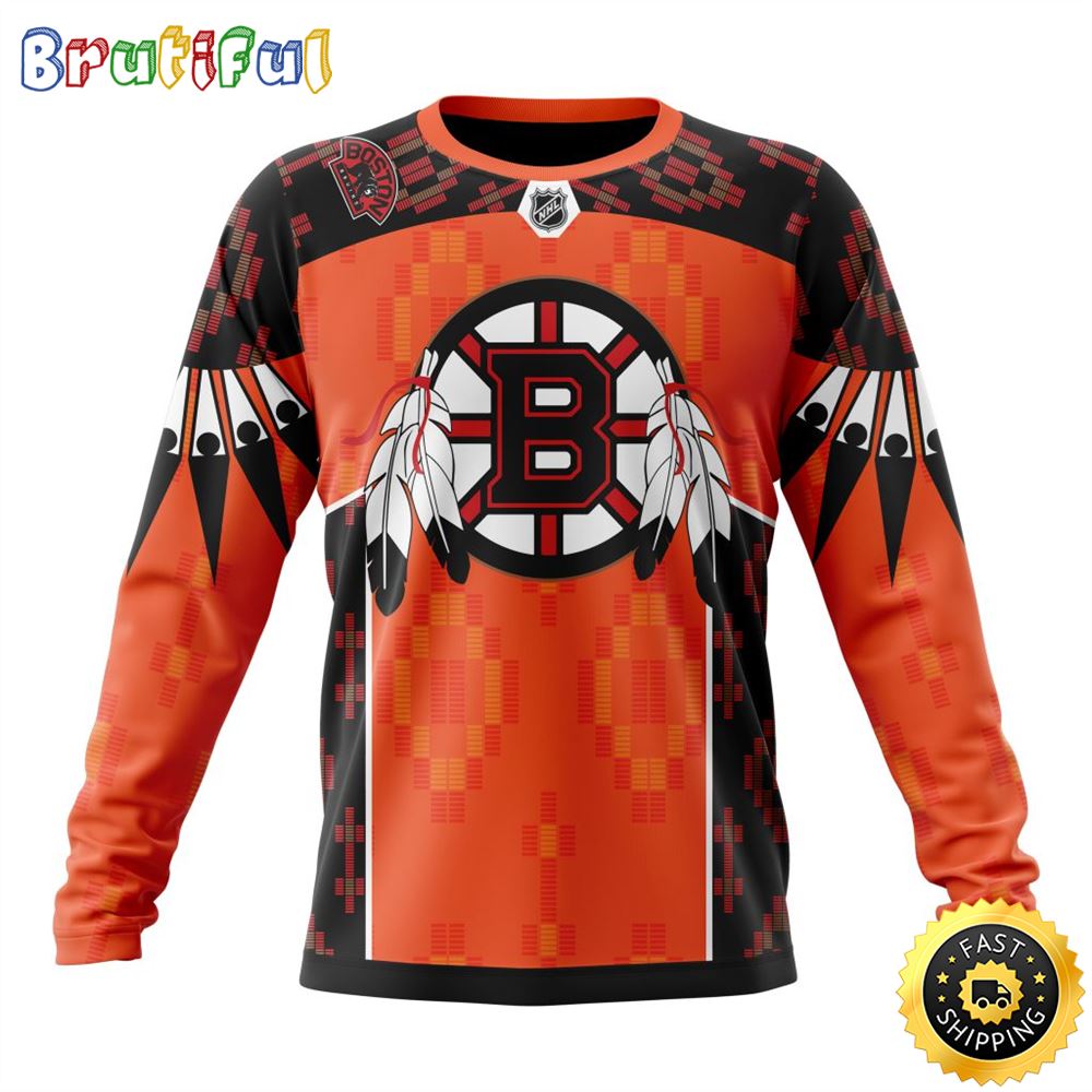 Personalized Nhl Boston Bruins Sweatshirt Specialized Design Child Lives Matter All Over Print Sweatshirt Unisex
