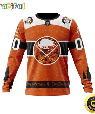 Personalized Nhl Buffalo Sabres Sweatshirt Specialized Design Support Child Lives Matter All Over Print Sweatshirt Unisex