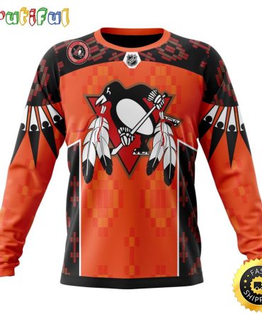 Personalized Nhl Pittsburgh Penguins Sweatshirt Specialized Design Child Lives Matter All Over Print Sweatshirt Unisex