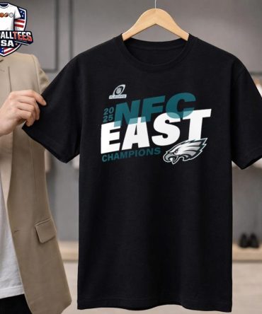 Philadelphia Eagles 2025 Nfc East Division Champions T-Shirt