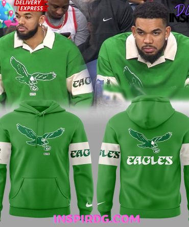 Philadelphia Eagles Kith 2025 Nfl All Over Print Hoodie, 3D Hoodie