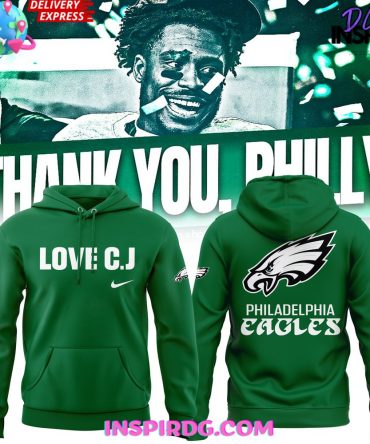 Philadelphia Eagles Love C.J. Special Edition All Over Print Hoodie, 3D Hoodie