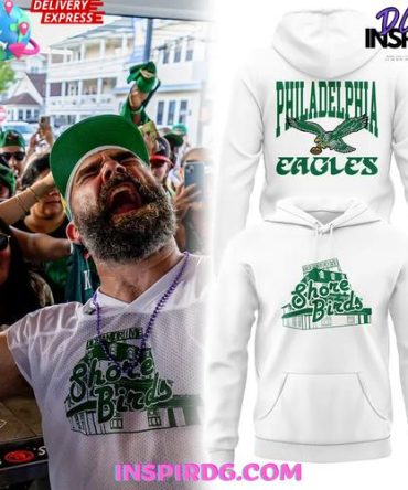 Philadelphia Eagles Shore Birds Ocean Drive Party Special All Over Print Hoodie