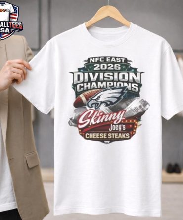 Philadelphia Eagles Skinny Joey'S Cheesesteak Champs 2026 Unisex Shirt