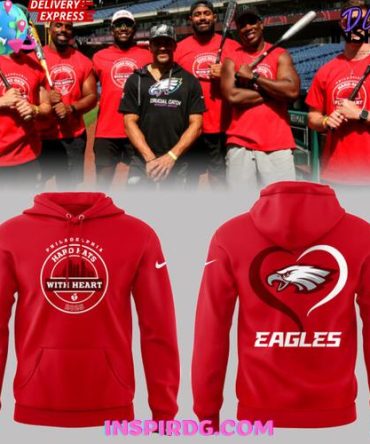 Philadelphia Eagles X Hard Hats With Heart 2025 Special Hoodie
