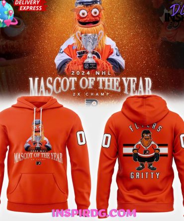 Philadelphia Flyers Gritty Mascot Of The Year 2024 Hoodie