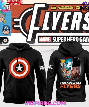 Philadelphia Flyers Marvel Super Hero Game 2025 All Over Print Hoodie, 3D Hoodie