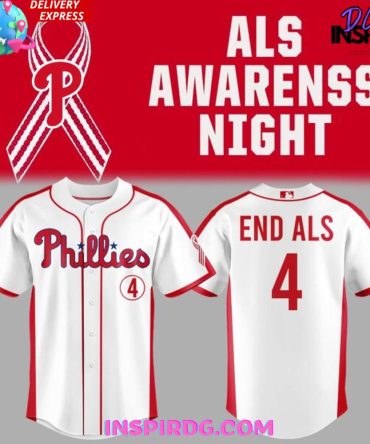 Philadelphia Phillies Als Awareness Night 2025 Baseball Jersey