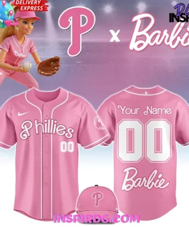 Philadelphia Phillies Barbie Game Night 2025 Baseball Jersey