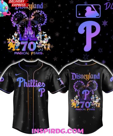 Philadelphia Phillies Disneyland 70Th Magical Years Special Baseball Jersey
