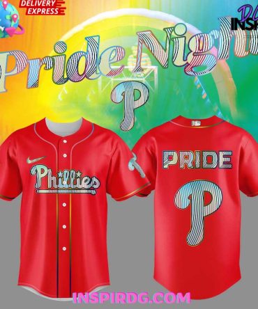 Philadelphia Phillies Lgbtq Pride Night 2025 Baseball Jersey